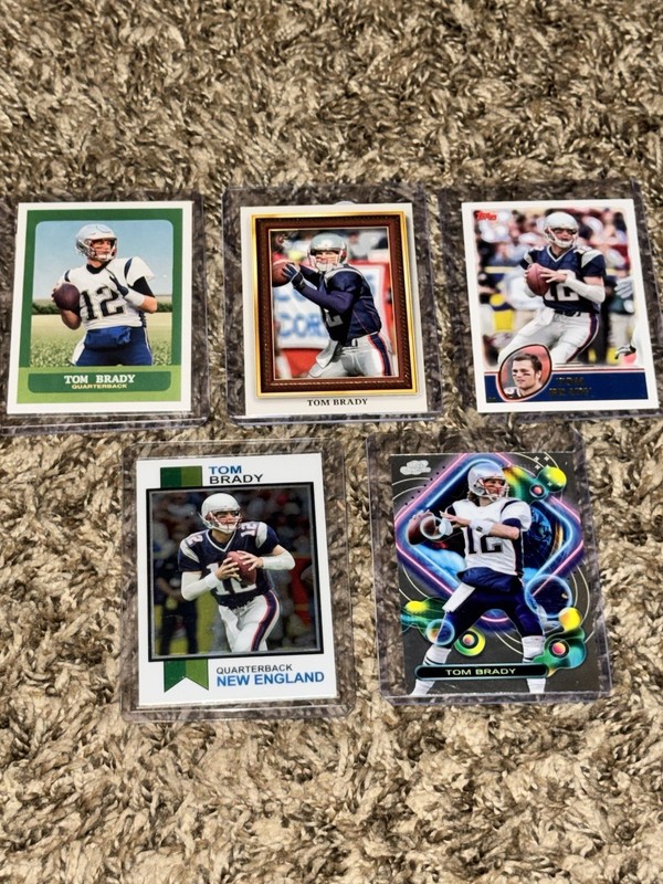 2024 Topps - Tom Brady Card lot Of (5) 🔥🔥 Patriots GOAT