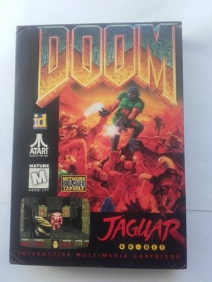Atari Jaguar spiel Doom mit OVP und Anleitung gebraucht 