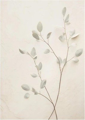 Champracer Beige Wall Art Poster 16x24'' Modern Aesthetic Unframed Canvas Decor