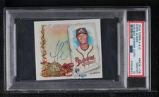 2018 Allen & Ginter N43 Boxloaders 3/15 Ozzie Albies PSA 10 GEM MT Auto 0oc8