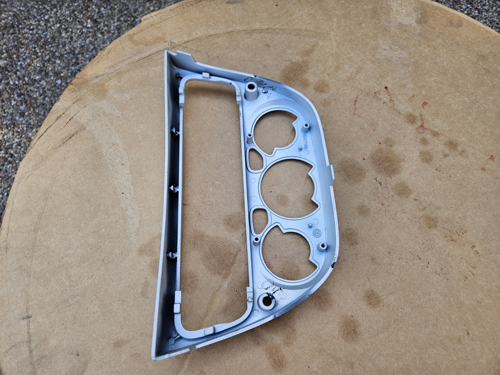 FERRARI 360 OEM FACTORY GENUINE ORIGINAL EQUIPMENT CENTRAL DASHBOARD COMPONENT