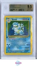 BLASTOISE HOLO R 1999 POKEMON BASE 1ST EDITION GERMAN 2 BGS 9.5