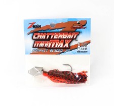 Zman Chatterbait Mini Max Sinking Bait 1/4 oz Fire Craw (7845)