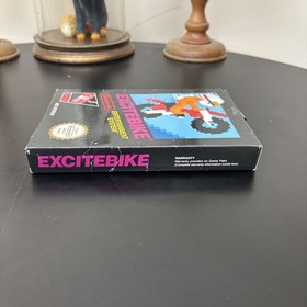 NES Excitebike-CIB-with Box Protector PAL A-Great Condition Nintendo