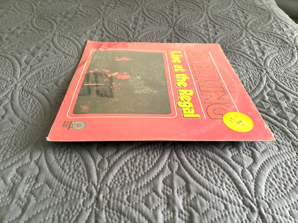 BB KING LIVE REGAL   ORIGINAL SEALED  "NEVER PLAYED" VINTAGE VINYL RECORD ALBUM Foto 3 de 4