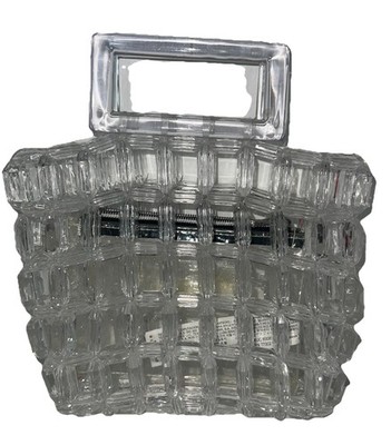Zara Evening Bag Clutch Transparent Hand Bag