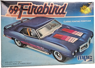 MPC Golden 1/25 1969 69 Pontiac Firebird (Trans Am/Formula) Model