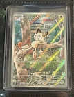 Pokémon TCG Meowth Illustration Rare Full Art Holo 106/094 English 70 HP