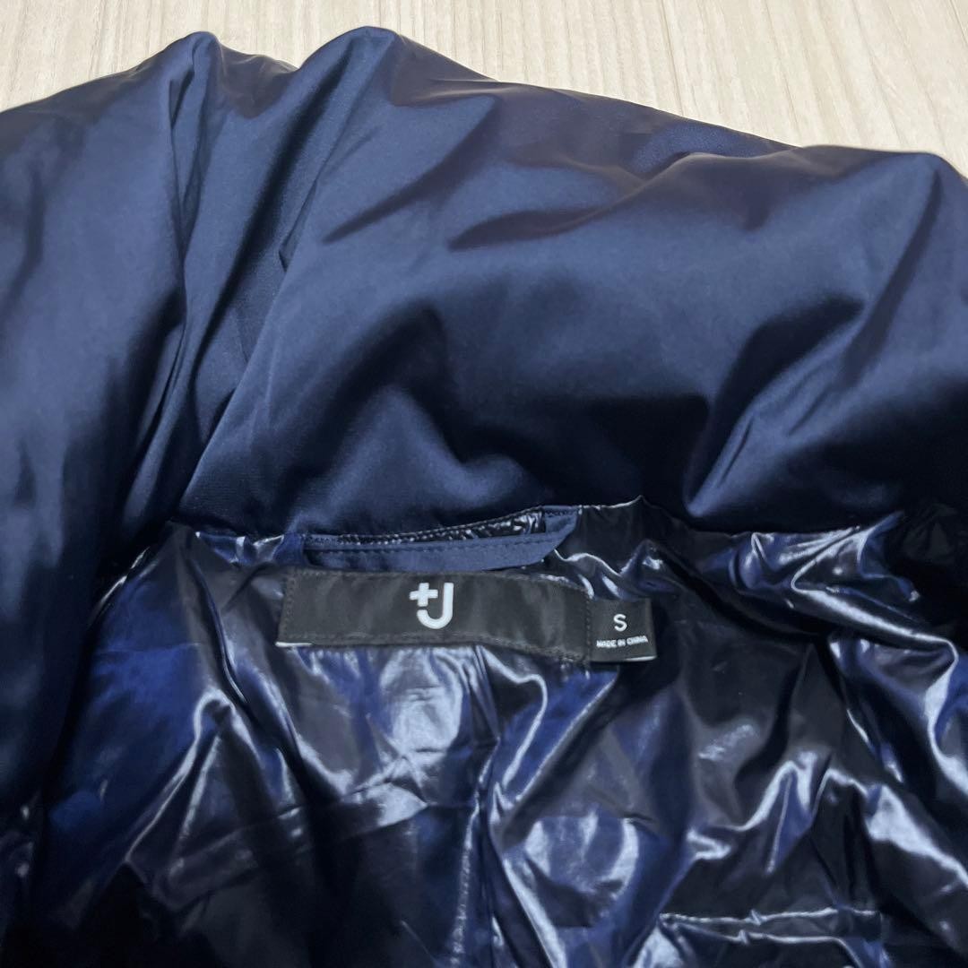 UNIQLO +J Down Jacket Volume Double Zipper Polyester Navy Blue Size:S/US:XS Auth thumbnail 18