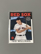 2021 Topps 35th Anniversary 1986 #86B-24 Ted WIlliams Boston Red Sox