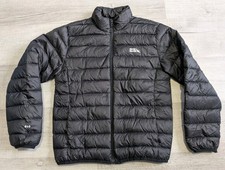 Eddie Bauer 650 Down Puffer Jacket Youth Size Large Black