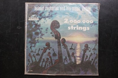 Decca Two Million Strings Vinyl Record Helmut Zacharias DL 8926 Hi-Fi