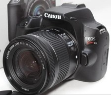 Canon EOS Kiss X10 Camera Kit with Wi-Fi Bluetooth 32GB SD Card Excellent