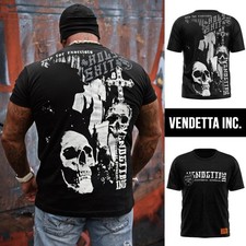 Vendetta Inc. Exorcist 1175 Shirt Black Men's Sports, Casual Tattoo T-Shirt