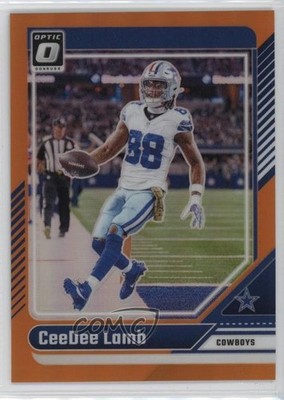2024 Panini Donruss Optic Orange Prizm 73/249 CeeDee Lamb #53 0c6