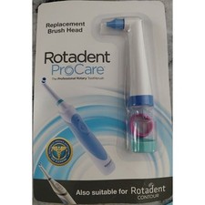 1 ROTADENT Procare / Contour Replacement brush head short tip NIP