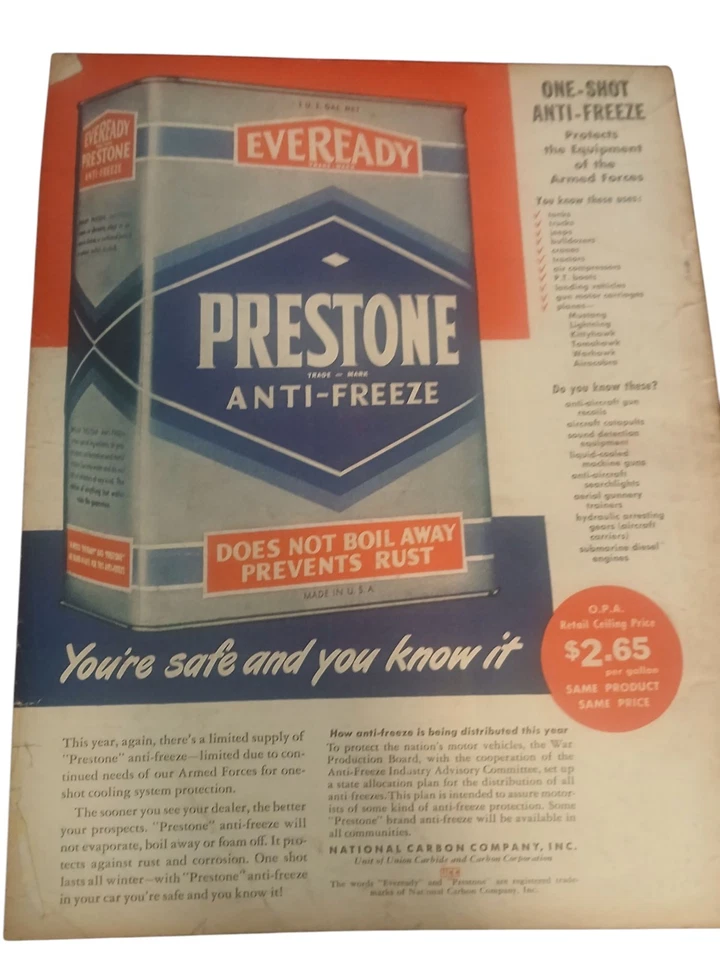 Field & Stream October 1945 Issue Cover Painting By Howard L. Hastings Foto 2 de 4