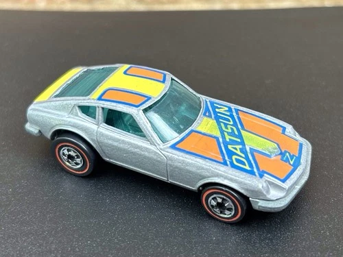 Hot Wheels Redline Z Whiz - Flying Colors Datsun Z - Grey Enamel - Original!