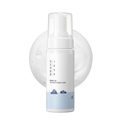 Round Lab 1025 Dokdo Bubble Foam Cleanser Gentle Face Wash For Sensitive Skin