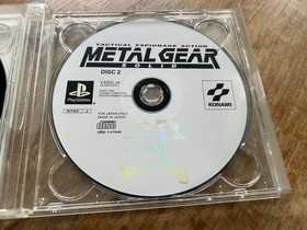 Metal Gear Solid Japanese PSOne Books PlayStation PS1 Japan
