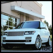 24 Gianelle Verdi Silver Concave Wheels Rims Fits Range Rover Hse Sport