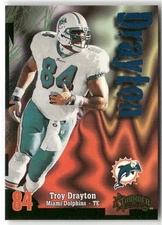 1998 SKYBOX THUNDER TROY DRAYTON MIAMI DOLPHINS #74