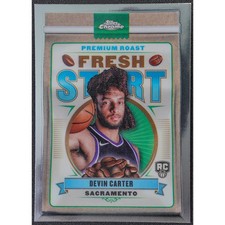 2024-25 Topps Chrome Devin Carter Fresh Start #FS-10 Sacramento Kings Rookie RC