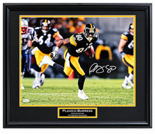 Plaxico Burress autographed signed framed 16x20 photo Pittsburgh Steelers JSA