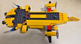 Retired Lego 7774 Aqua Raiders Crab Crusher 1 Figure Partial Set NO Manual Box