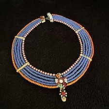 African Maasai Ethnic Beaded Necklace/Choker