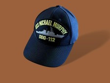 USS MICHAEL MURPHY DDG-112 NAVY SHIP HAT U.S MILITARY OFFICIAL  BALL CAP U.S.A 