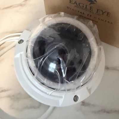 Eagle Eye Networks Dome Wired IP/Network Camera, Color, Indoor/Outdoor, 1
