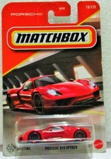 Matchbox 2025 basic series porsche 918 spyder red 15 / 125