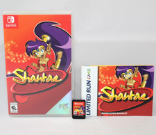 Shantae Nintendo Switch Complete CIB! Very Good Condition! LRG! Rare!