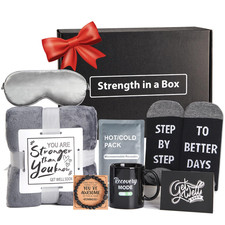 Vlomot Get Well Soon Gifts For Men - Care Package Plush Blanket Mug Socks And
