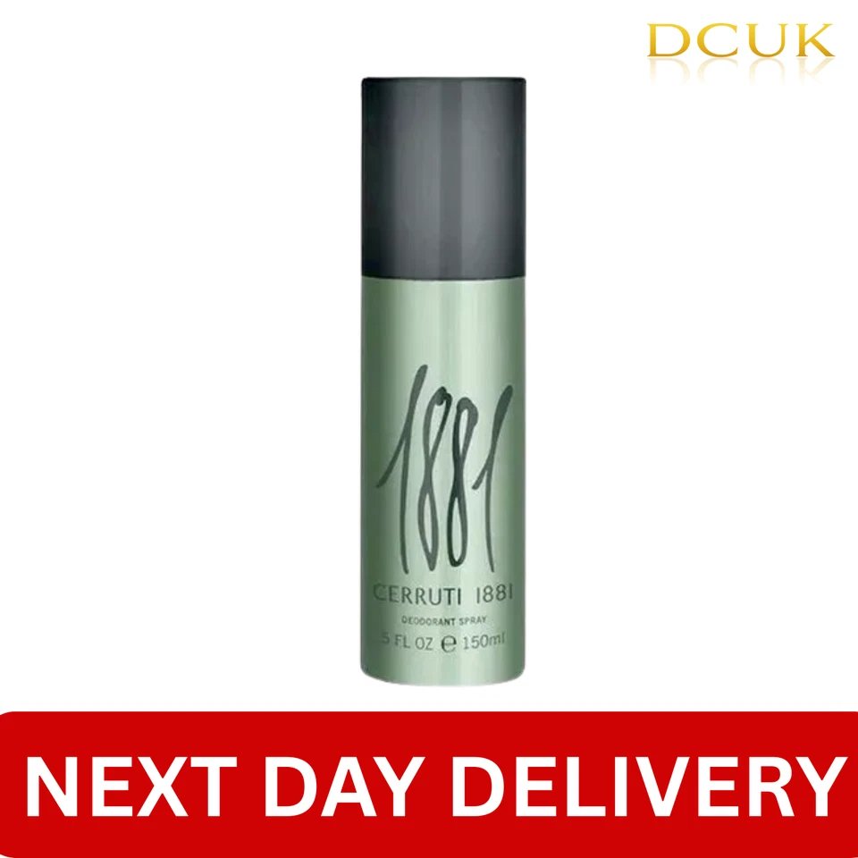 CERRUTI 1881 150ML DEODORANT SPRAY FOR MEN LONG LASTING BRAND NEW AUTHENTIC