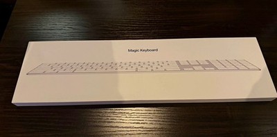 Apple Magic Keyboard White with numeric pad