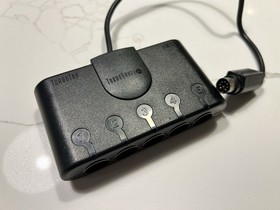 Turbo-Grafx 16 Console Tested Working Power Adapter AV Cables Turbo Booster