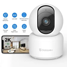 Galayou Security Camera System indoor Home Wifi Night Vision 2K 3MP AI Detection