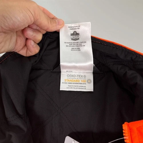 NWT Ergodyne GloWear 8287 Hi-Vis Winter Convertible Jacket Type R Class 2 Sz Med image 6