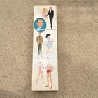 Mattel Ken Doll 1961 Original Box Striped Shirt Plaid Shorts Booklet