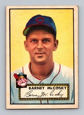 1952 Topps #300 Barney McCosky VG-VGEX Vintage Semi-High # SP Baseball Card