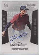 2013 Onyx Platinum Prospects Auto Jefry Marte #PP18 Auto 0af