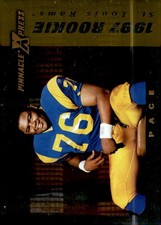 1997 Pinnacle X-Press #120 Orlando Pace Autumn-Warriors