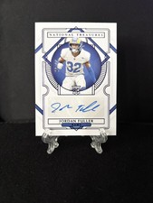 Jordan Fuller 2020 National Treasures Rookie Autograph Purple #21/50 Rams