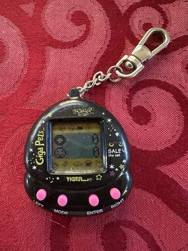 Tested 1997 Tiger Giga Pets Sabrina The Teenage Witch Salem The Cat Works
