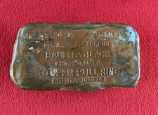 Original WW1 WWI Carlisle Bandage Tin First Aid Packet 1916 US Army