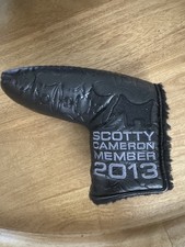 Scotty Cameron 2013 Club Cameron Golf Head Putter cover New