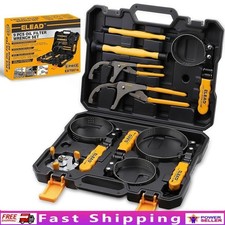 Professional Oil Filter Wrench Set Adjustable Stainless Steel Tools Easy Removal