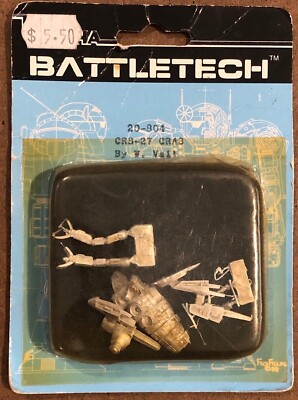 Ral Partha Battletech Metal Miniature Crab CRB-27 20-804 Sealed Blue Pack 